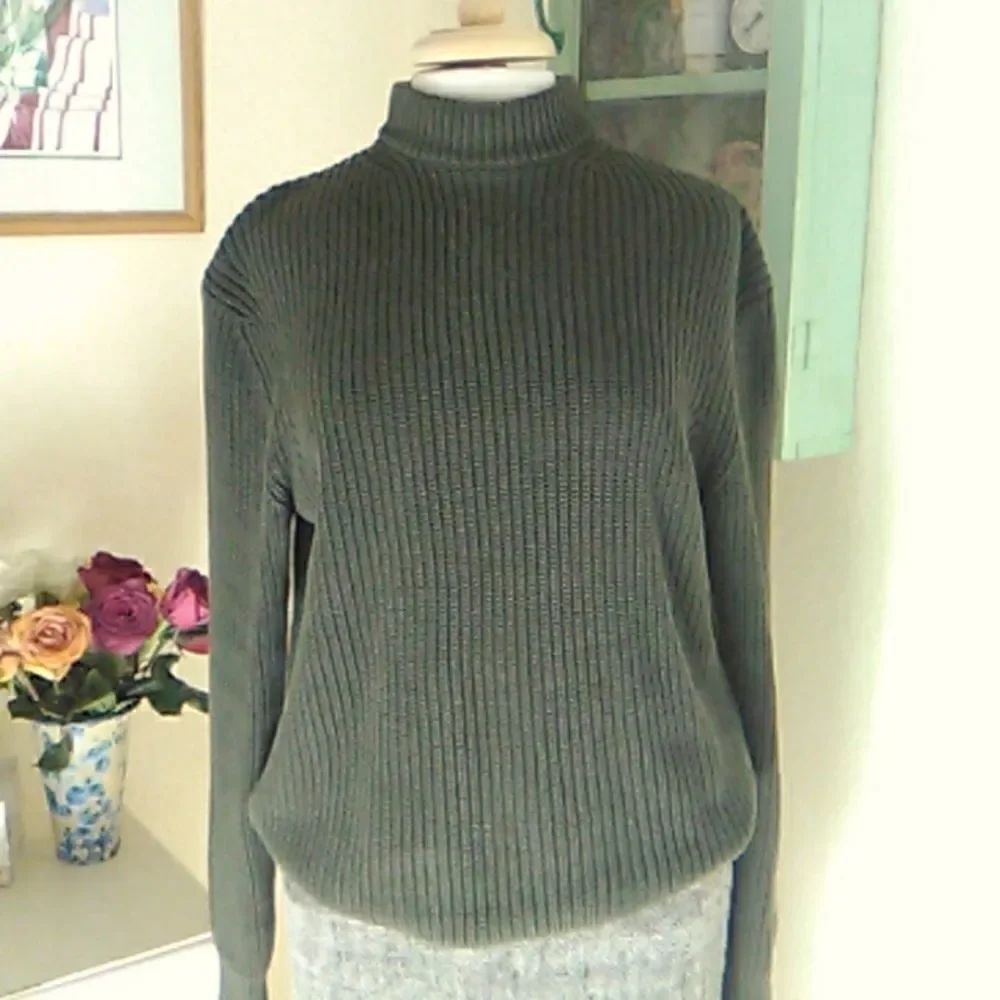 Zara 100% Cotton Cable Knit Sweater
